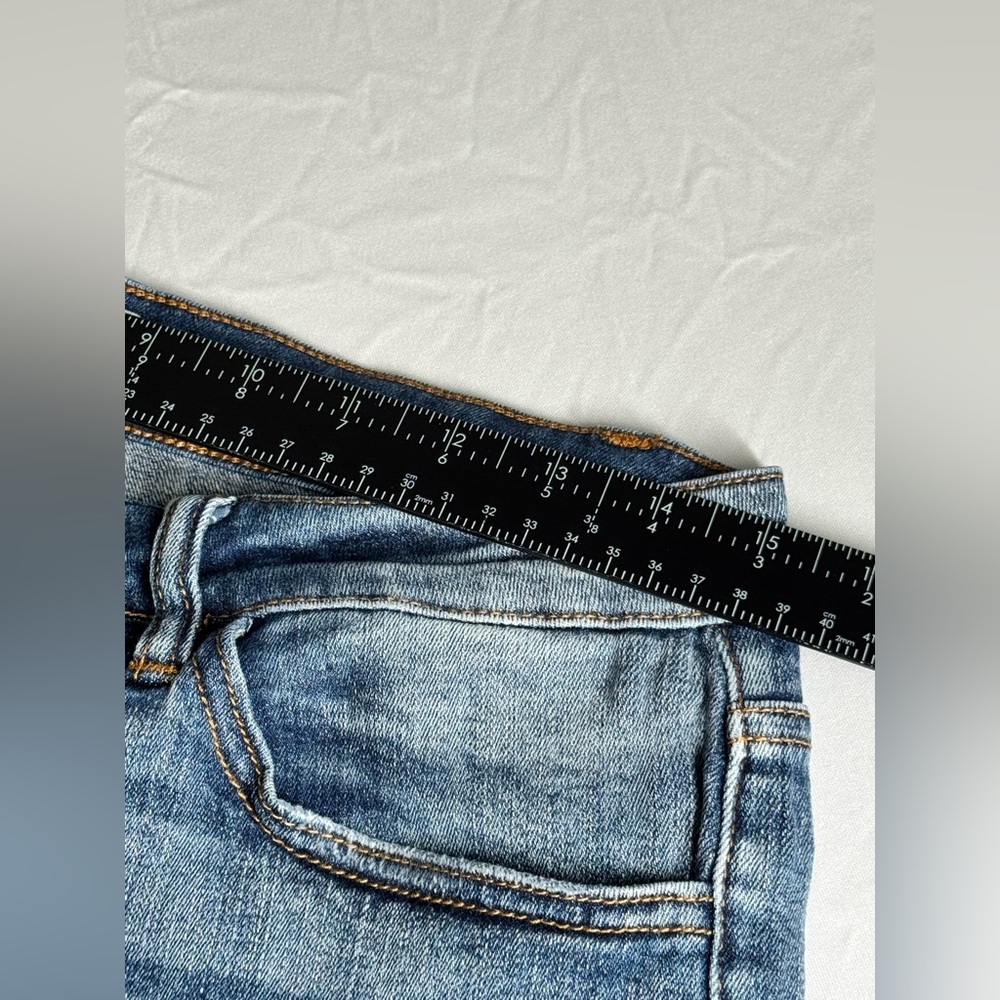 KanCan Estilo Button Fly Distressed Faded Wash Style KC5118D Skinny Size 9/28 - Picture 6 of 9